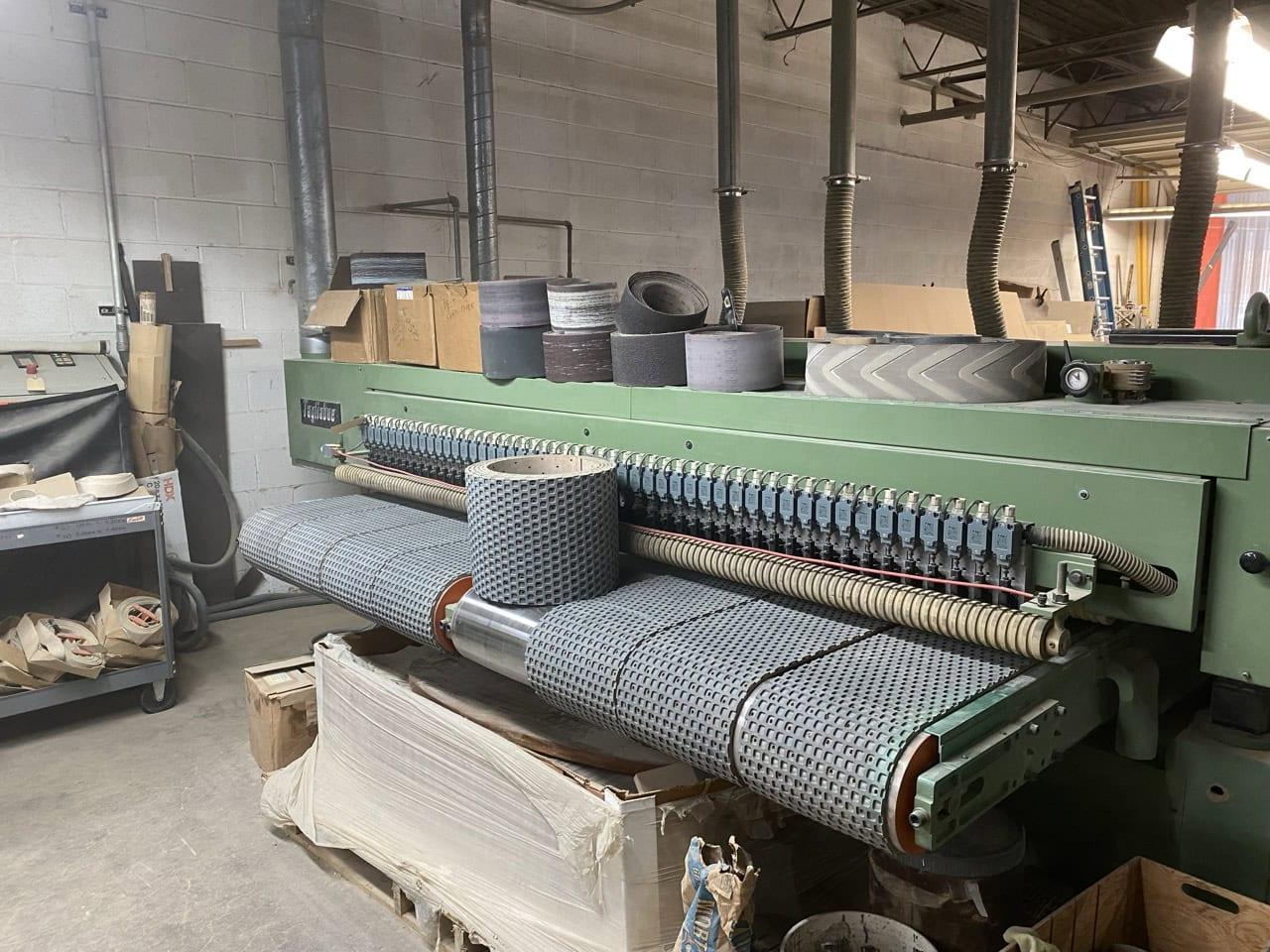 Tagliabue Cross-Head Dual Belt Sander