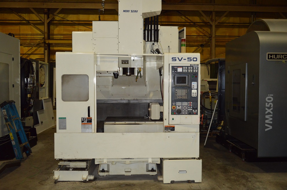 Mori Seiki SV-50, F16M, 31/20/20 Tvl., 40 TP., 10K RPM, CTS, Probing,Tsudacoma RT, 1996