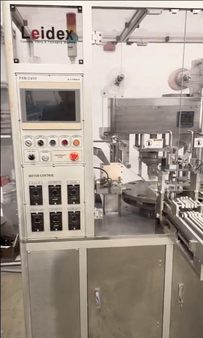 Leidex PSR‑2400 Servo Powder Press – Rotary Cosmetic Compact Production, Fast Changeover