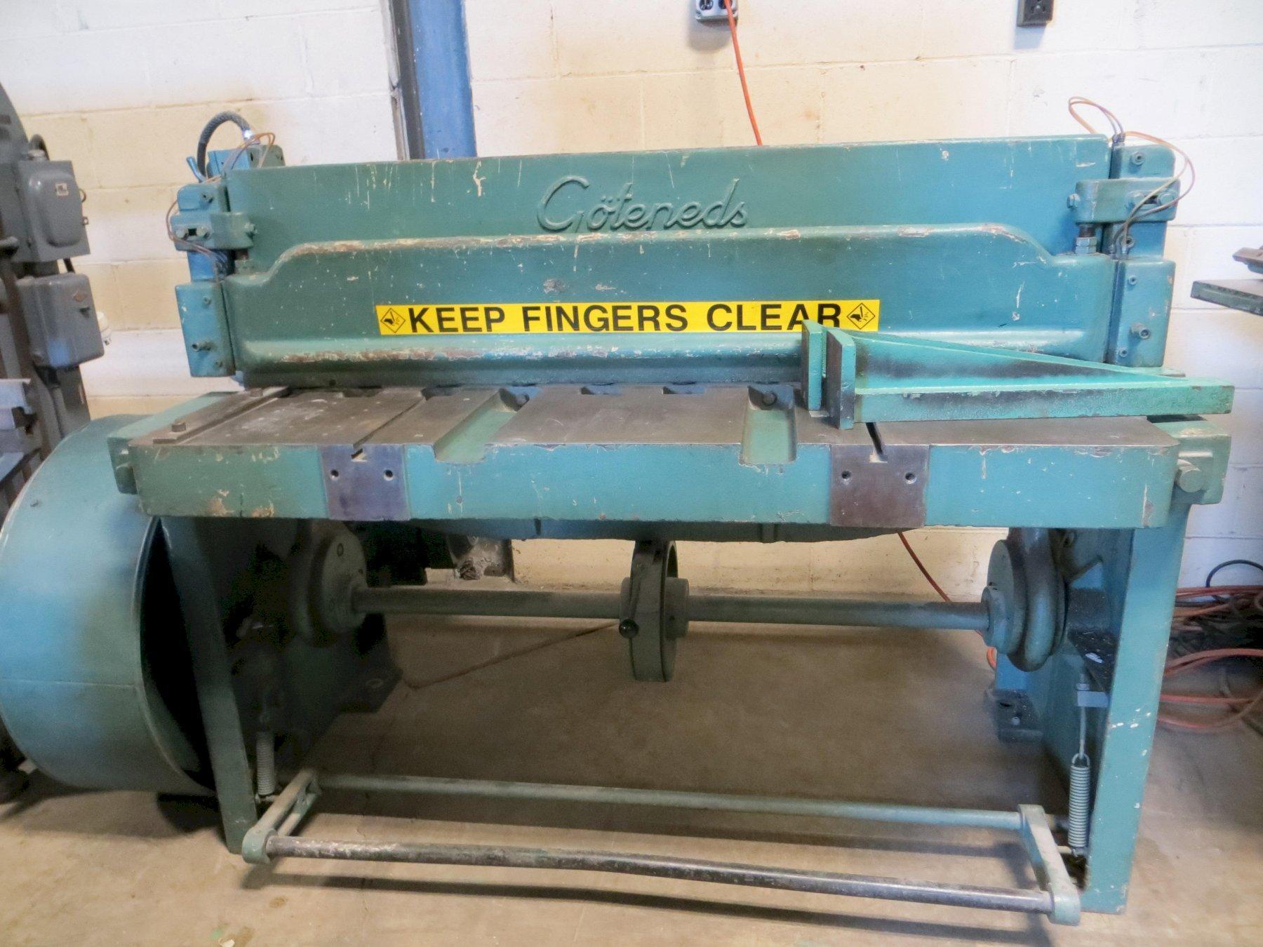 12 Ga. x 4ft Goteneds Mechanical Power Shear