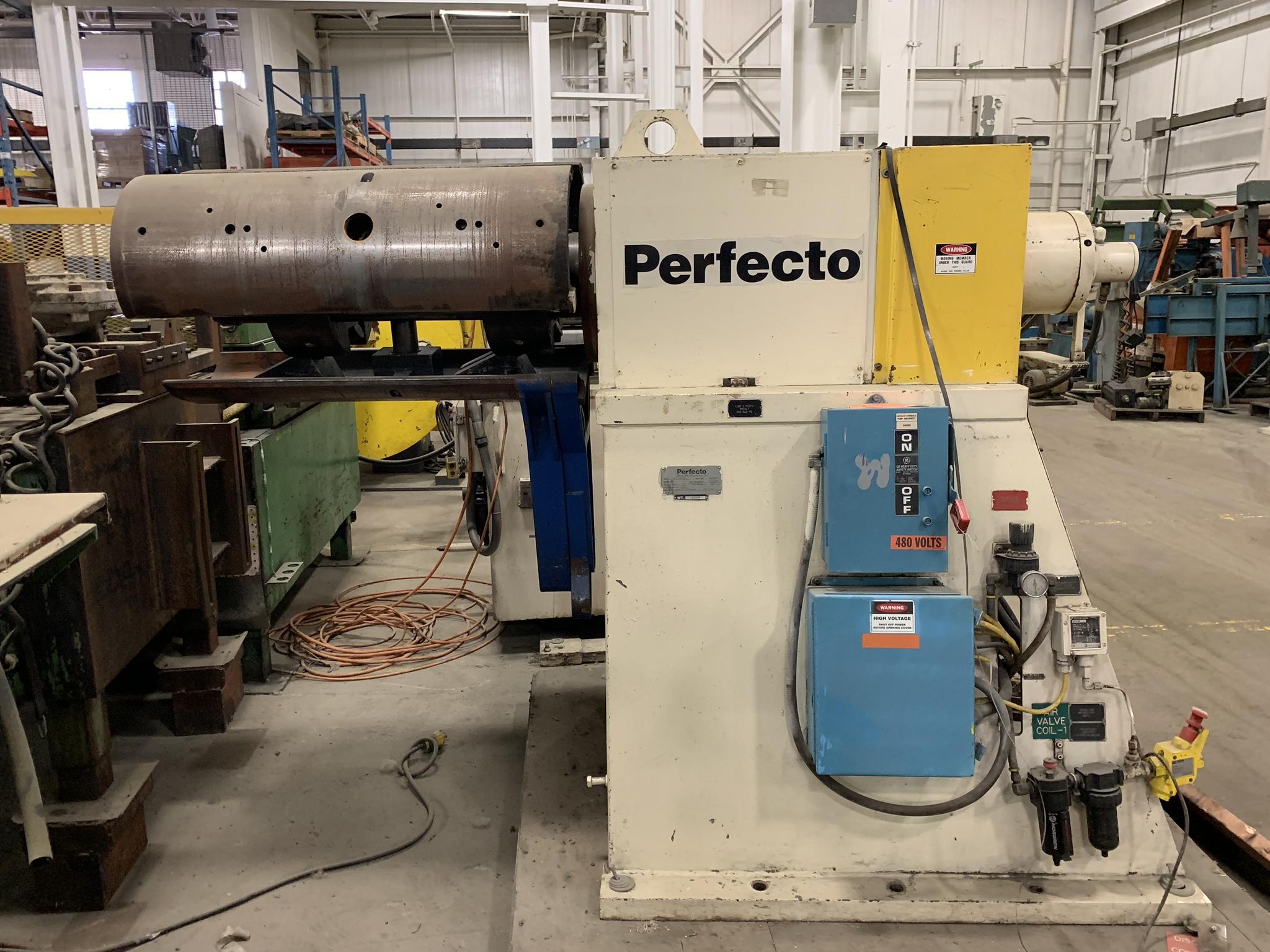 Perfecto Pull Off Coil Reel Uncoiler 20,000 Lbs.