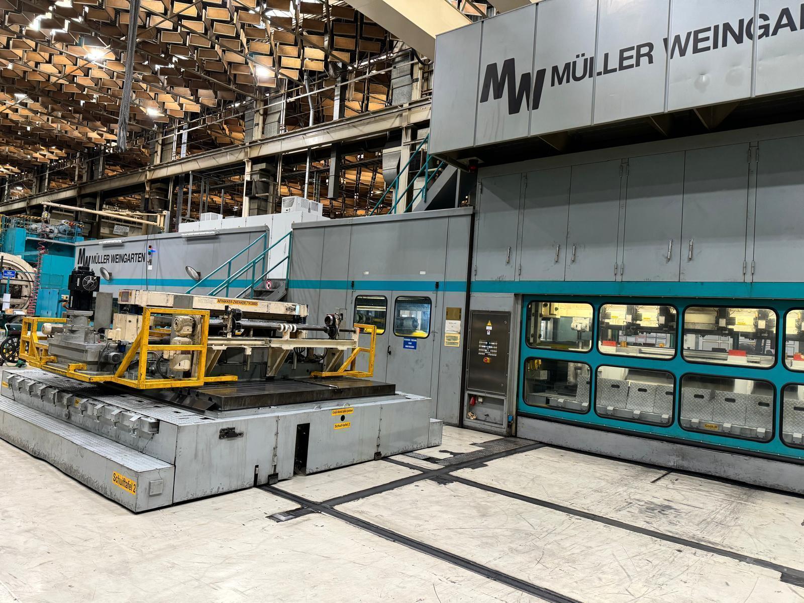 500 Ton Mueller Weingarten Blanking Line