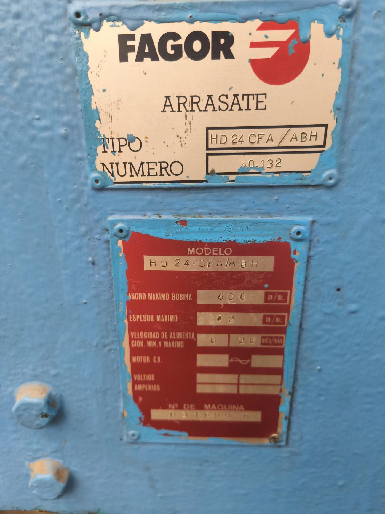 150 Tons FAGOR ARRASATE 1,800 × 1,200 mm