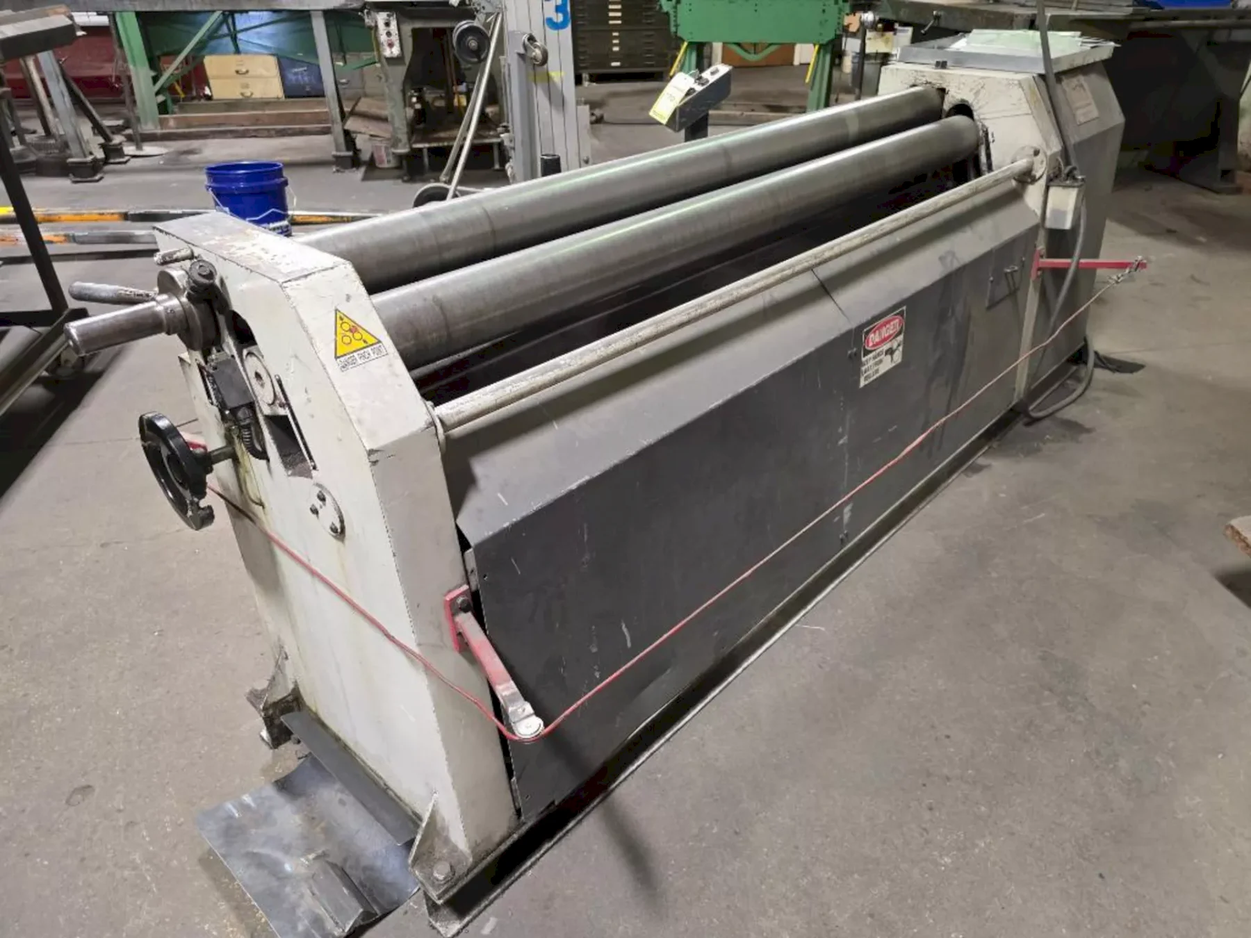 74" FAMAR/EAGLE ROLL MODEL #A312-20/2 PLATE BENDING ROLLS: YOBRO #25701