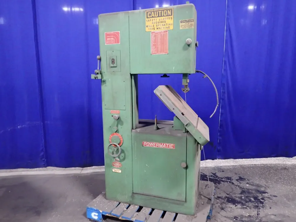 POWERMATIC 19 1/2" VERTICAL BAND SAW  -  87
