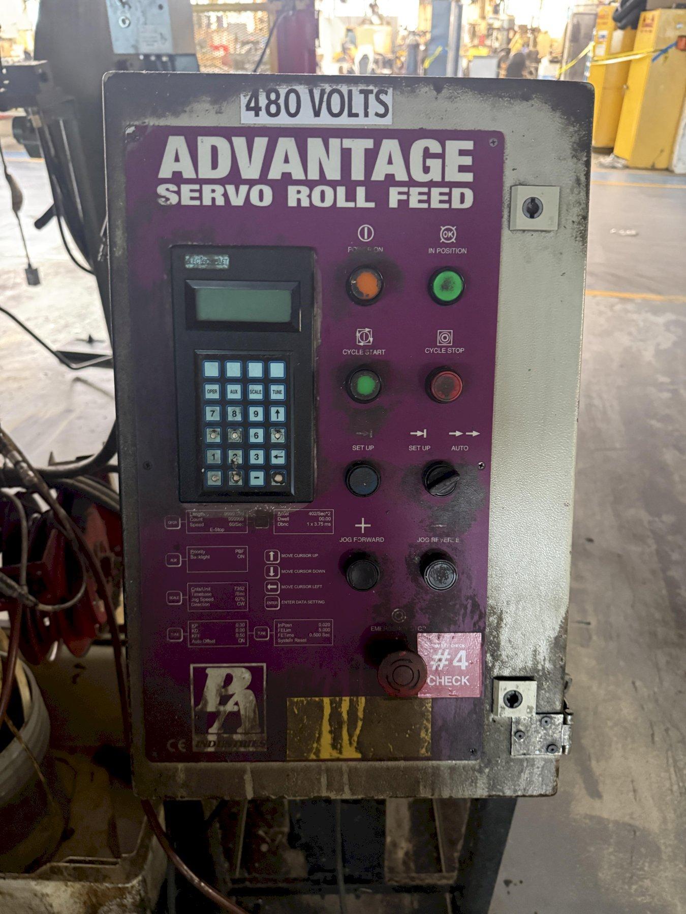 12” WIDE PA ADVANTAGE SERVO FEEDER & CONTROL: YOBRO #26031