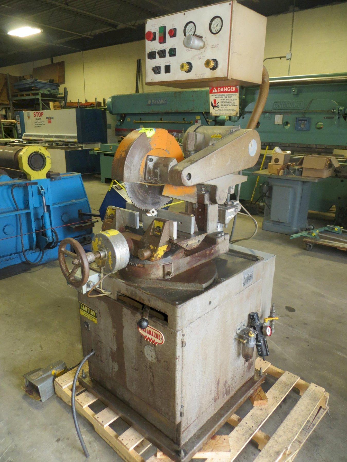 350mm (14")  Maximum Blade Diameter Kalamazoo Semi Automatic Circular Cold Saw Model FS350SA