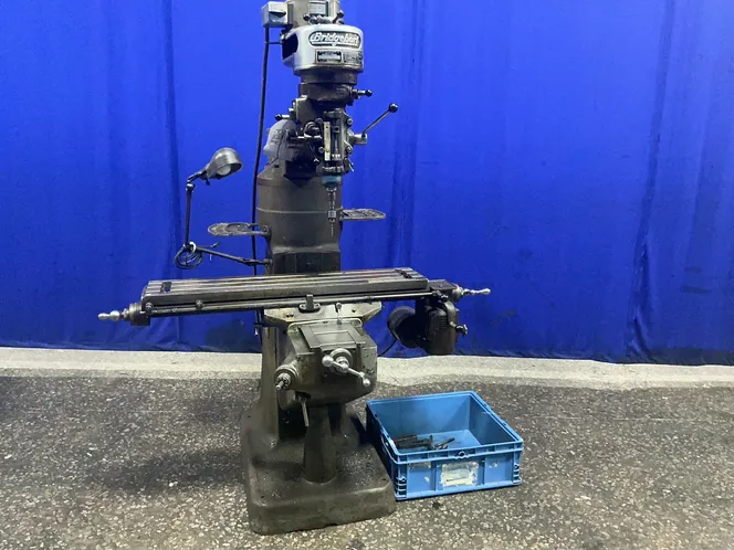 Bridgeport 9” X 43” Vertical Mill W/  Tooling - 106133