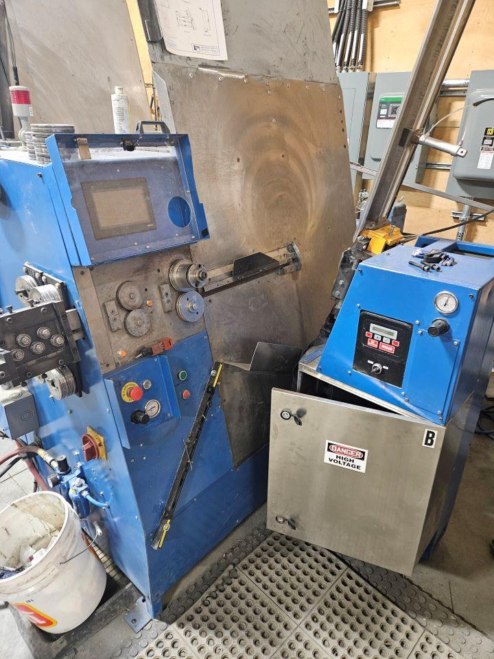 WHITELEGG CFM-400-TWR Twin Axis Universal 2D CNC Wire Forming & Welding Machine