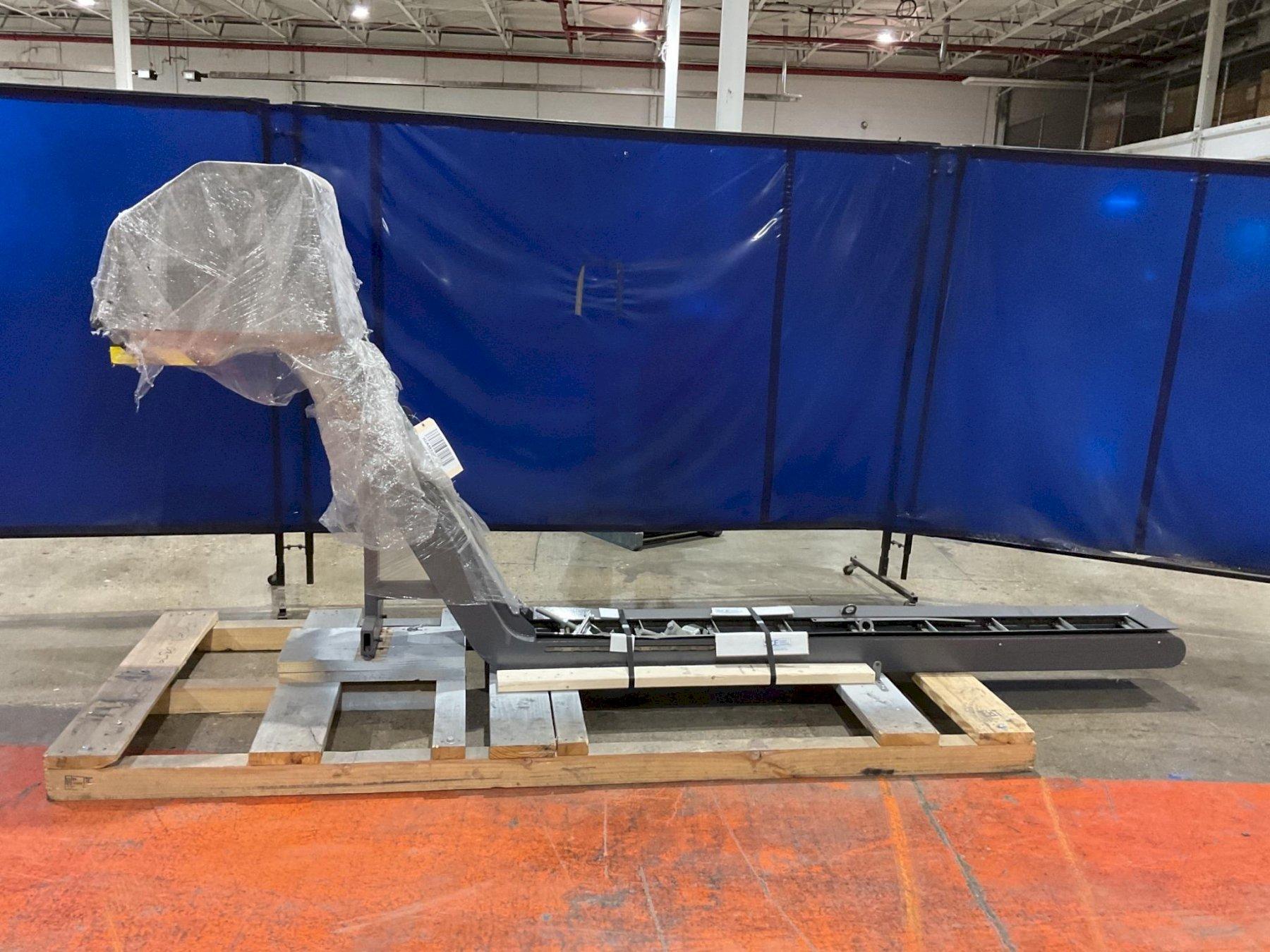 SIN MIN INDUSTRIES V1000 88 x 10  CHIP CONVEYOR 42 ” TO FEEDER NEW