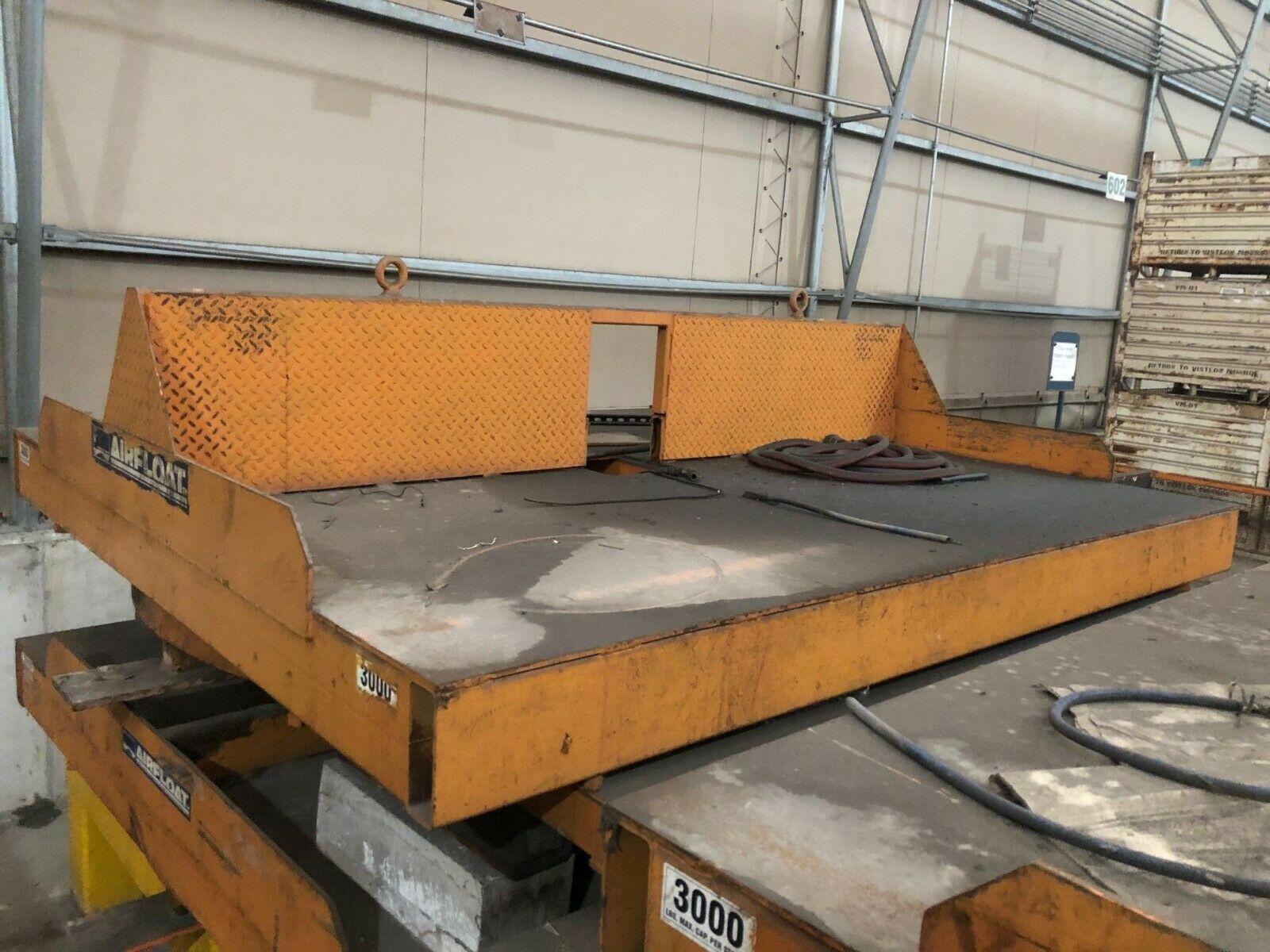 3,000 LBS AIRFLOAT ROTARY HOPPER UNLOADER/LOADER STOCK# 1954