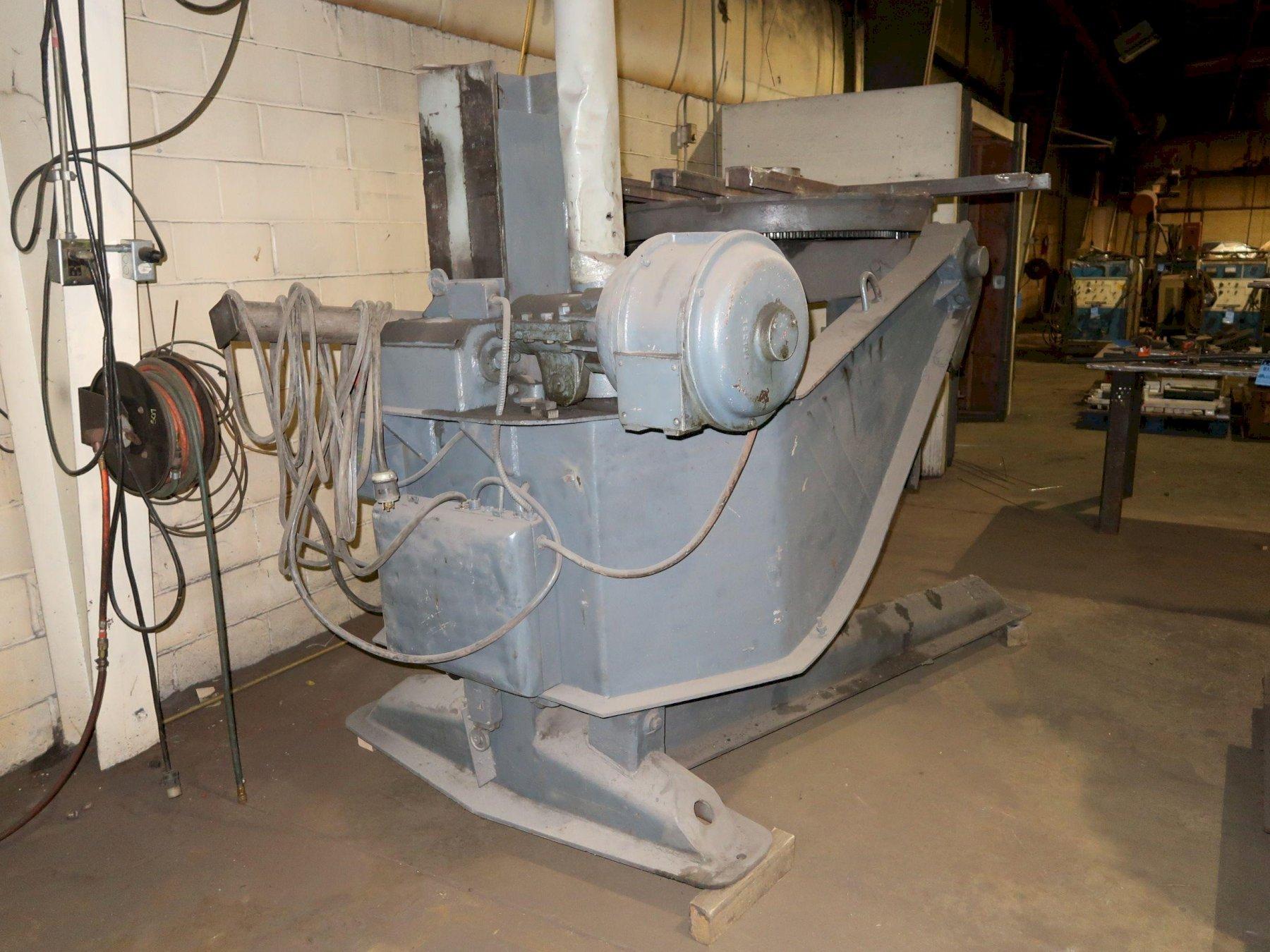 6000 LB P & H #WP6 MOTORIZED TILTING & ROTATING WELDING POSITIONER: STO