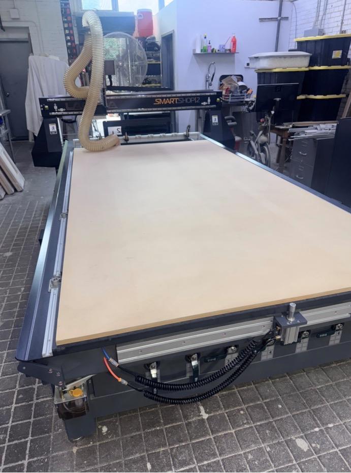 5′ x 10′ Laguna SmartShop II SS2-2 CNC Router, 2021 – 12 HP HSD ATC, Syntec Controller