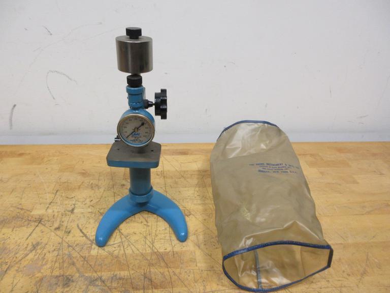 Shore Instrument and Manufacturing Co., Bench Top Durometer Type A, ASTM D2240, Graduations for 0-100 Durometer- Auction Item