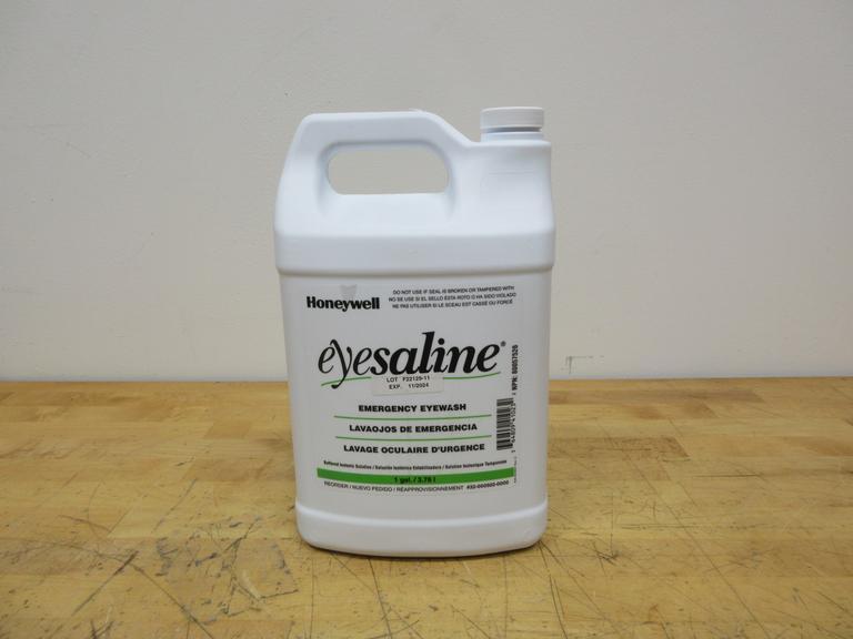 Honeywell Eye Saline 11 1-Gallons Total- Auction Item