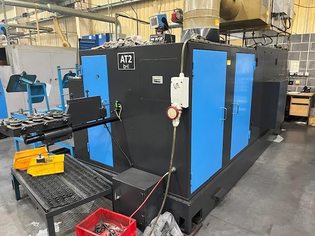 Nakashimada Model NP-100  2 DIE 3 BLOW TRANSFER HEADER