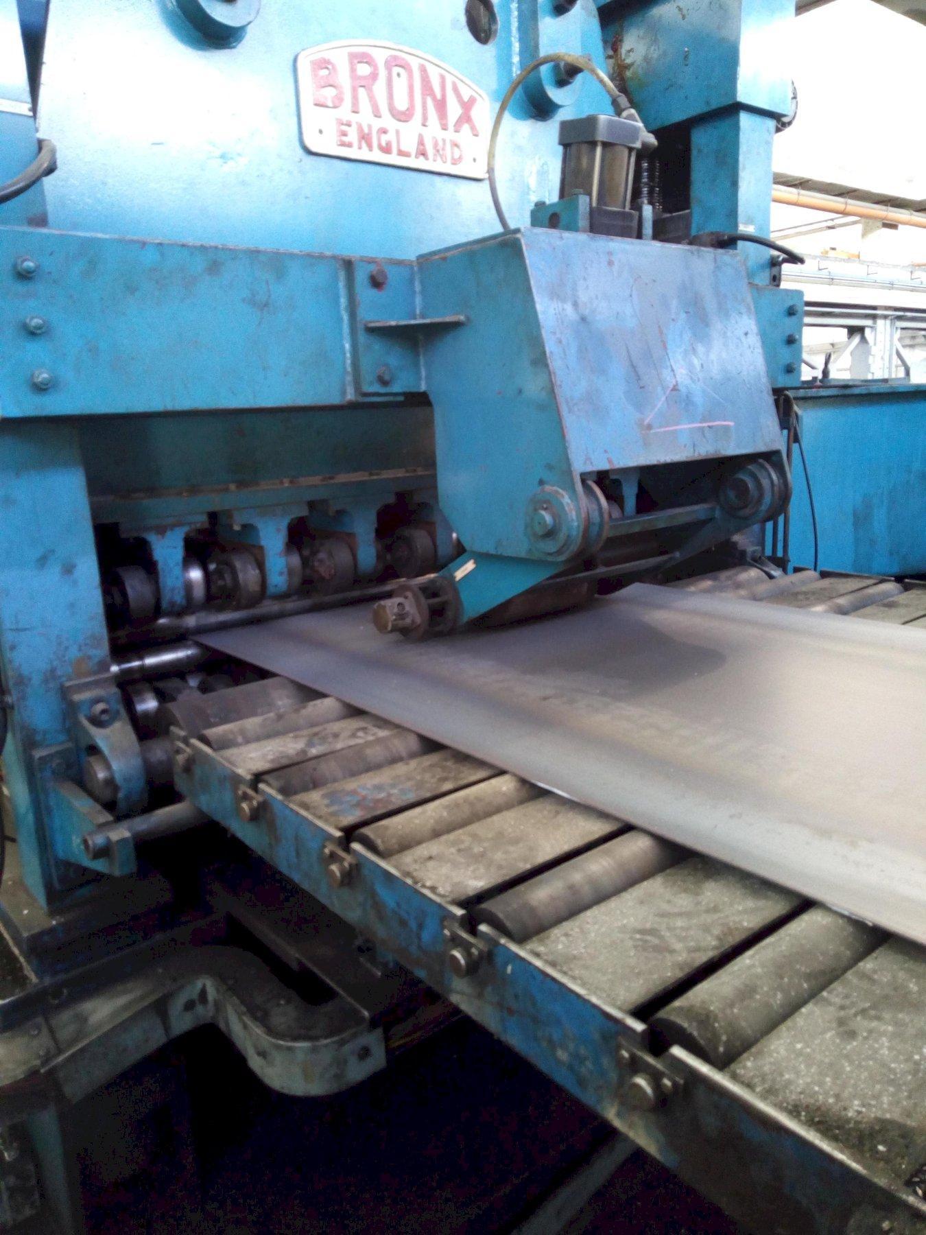 1500mm x 5mm x 15,000 Kg Bronx Cut-To-Length Line with Flying Shear