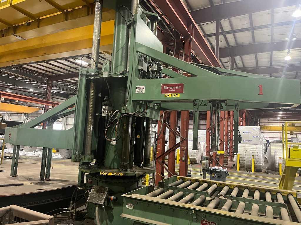 10,000# x 74" Braner Banding Line STOCK# 4486
