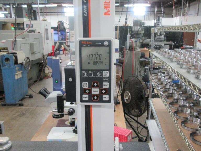 Mitutoyo QM Height with Pneumatic Floating System, 0 to 14"/ 0 to 350 mm, Model 518-245- Auction Item