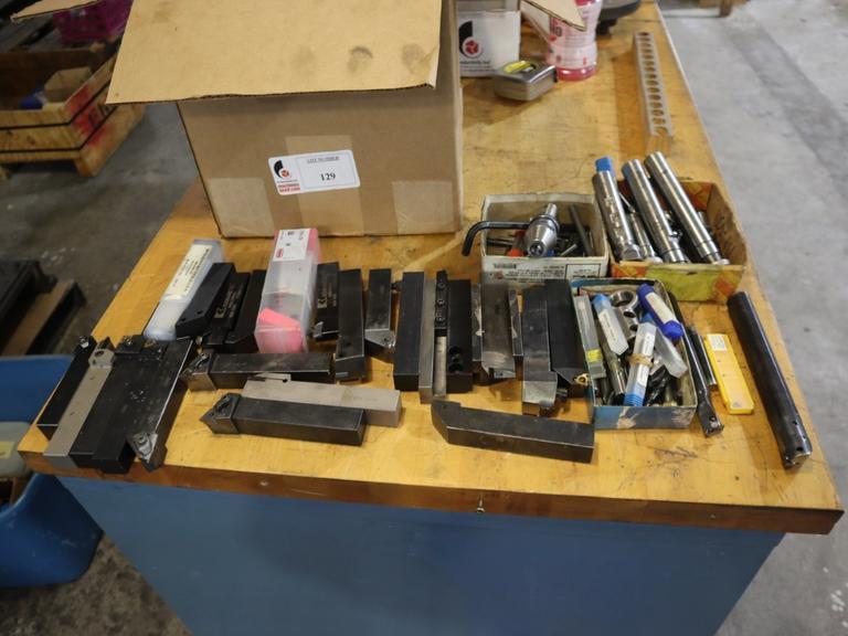 Lathe Tooling, 1" Inserted Stick Tooling, Boring Holders, Drill Chucks and More- Auction Item