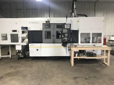 Fuji CSD-400 CNC Twin Spindle CNC Lathe