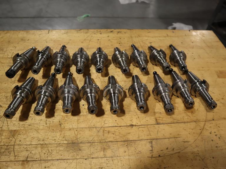 CAT40 ER16 Tool Holders; Accupro, Accutek, Sowa GS & More! (18)- Auction Item