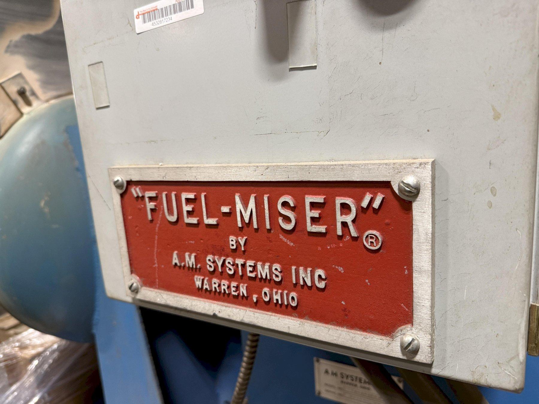 AM Systems model 24-g-150hf fuel mizer ladle preheater s/n 91144-201with controls and gas system with blower, 24" diameter hood
