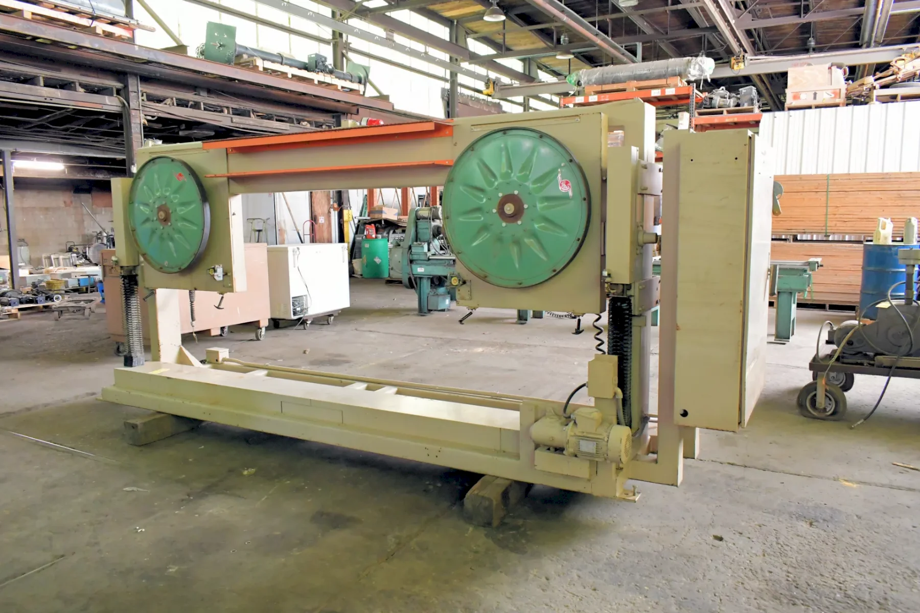 60" X 20" EDGE-SWEETS MODEL #SHR-60-20 HORIZONTAL BANDSAW / SPLITTER SAW: YOBRO #25836