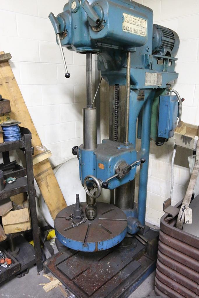 22" CLEEREMAN SINGLE SPINDLE DRILL: STOCK #70266