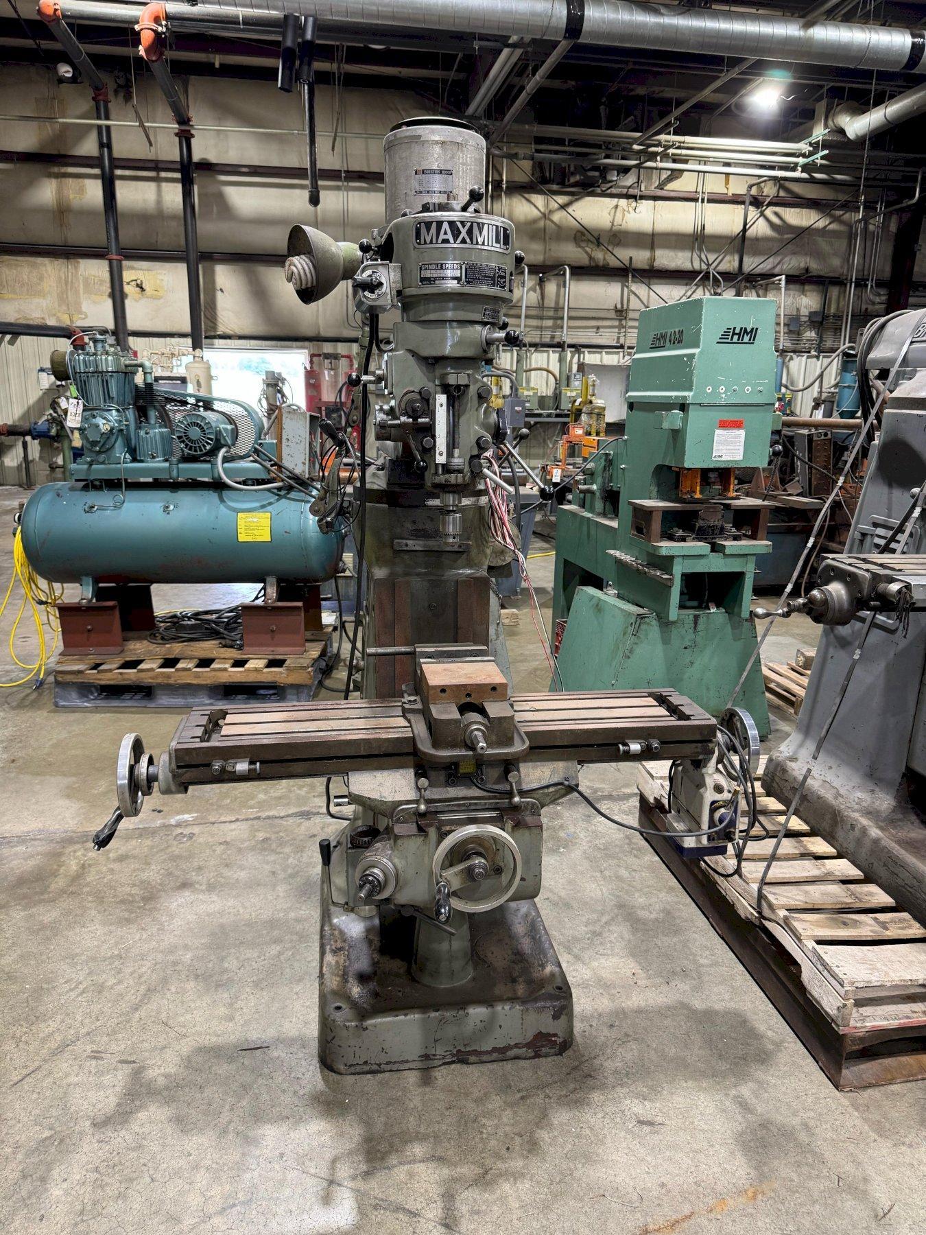 1 - PREOWNED YAMAZEN VERTICAL MILL, MODEL #: YC 1-1/2 VA, S/N: 42091