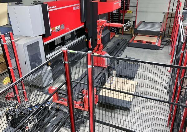 2016 Amada HG1003ARS CNC Robotic Bending Cell (#5810)