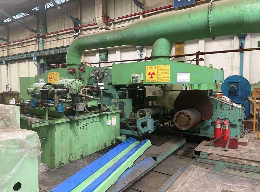 24" 12 HIGH REVERSING WATERBURY FARREL SENDZIMIR ROLLING MILL MATERIAL WIDTH 12" - 24" (STOCK # 14136)