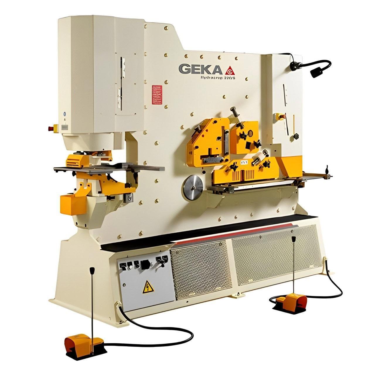 240 Ton Geka HYDRACROP 220SD Universal Ironworker, 2025 – Brand New, W/ 5 WORK STATIONS