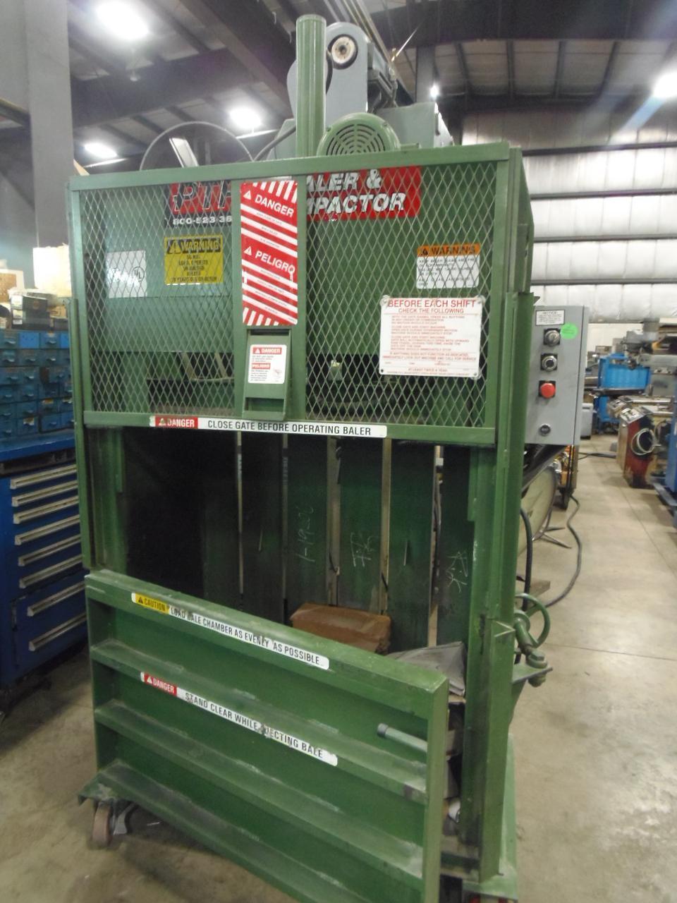 PTR VERTICAL BALER, MODEL 420, NEW 2006