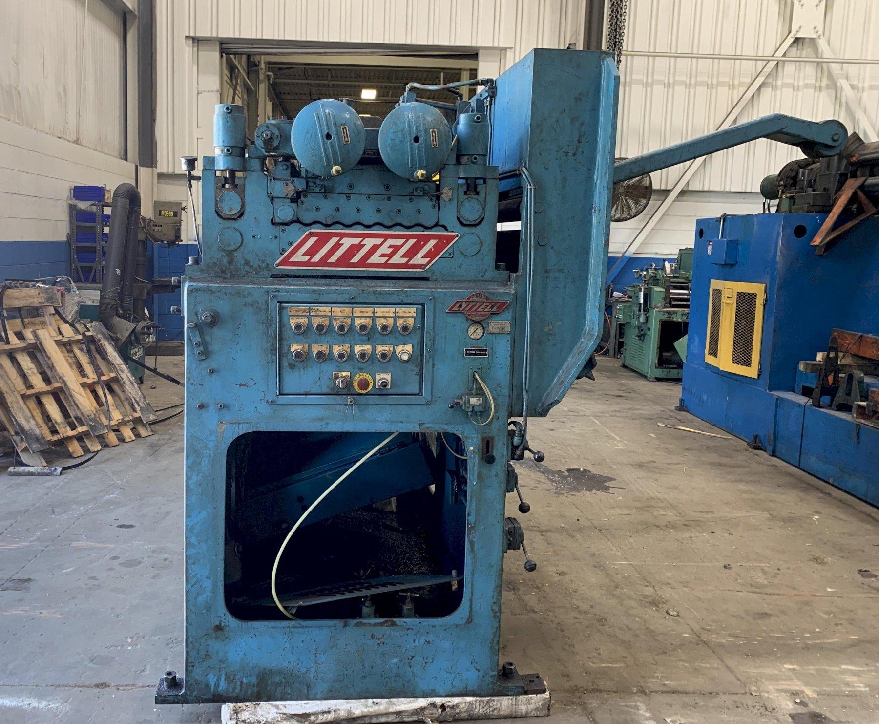 20,000 lbs x 48" wide Littell Reel and Precision Powered Straightener