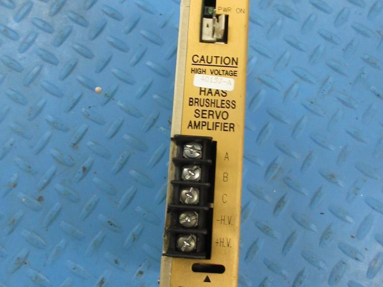Used Haas Brushless Servo Amplifier For CNC Machine Axis Drives #4015J-A