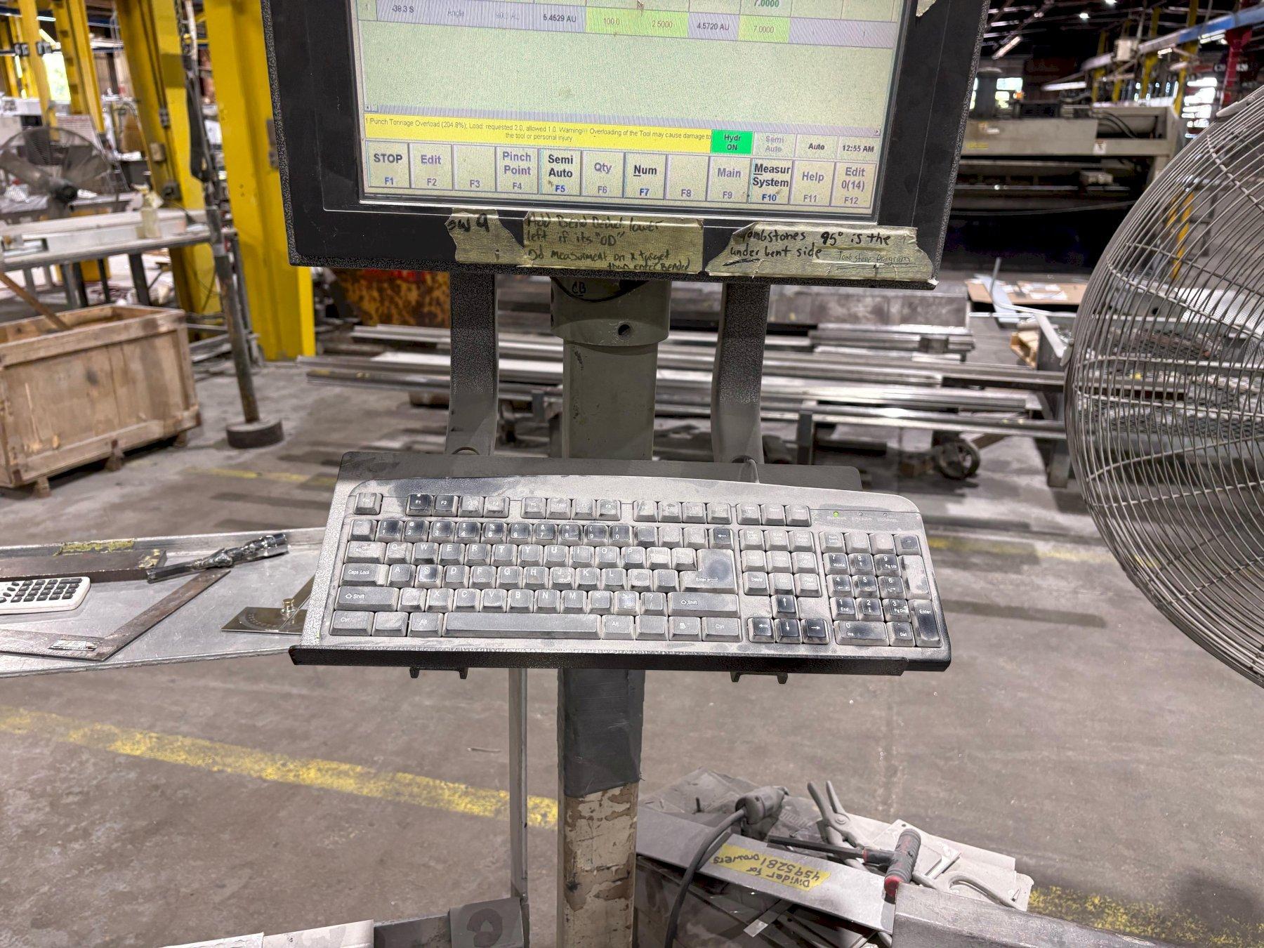 1 - PREOWNED ACCURPRESS PRESS BRAKE 100 TON X 10', MODEL # 710010, S/N: 5742