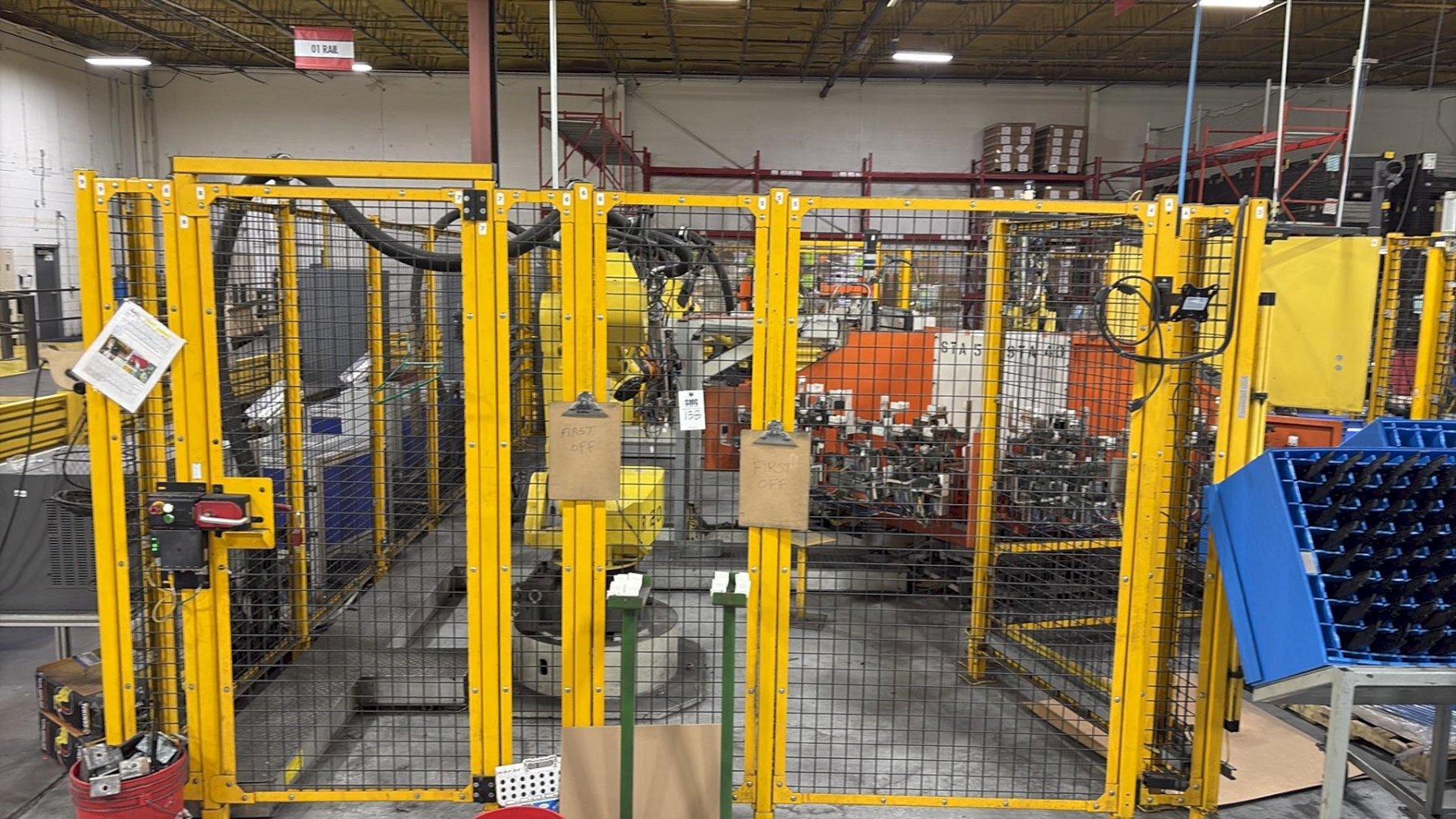 1- PRE-OWNED FANUC AUTOMATED ASSEMBLY CELL