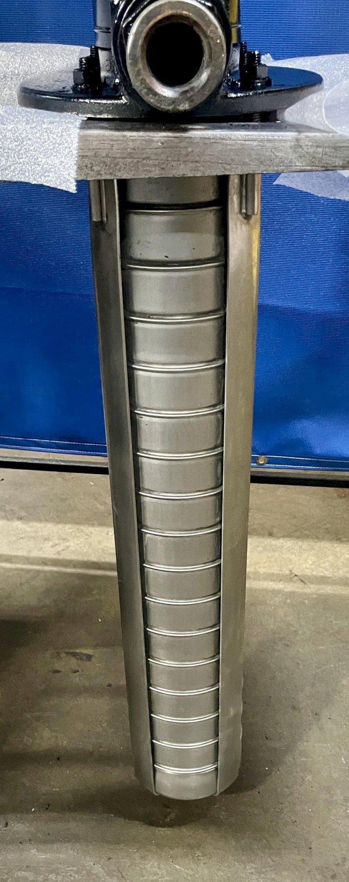 GRUNDFOS COOLANT PUMP, Mdl MTR 15-16/5 A-WB-A-HUUV, Baldor Motor 10 HP, 07H409W279G1, 3525 RPM.