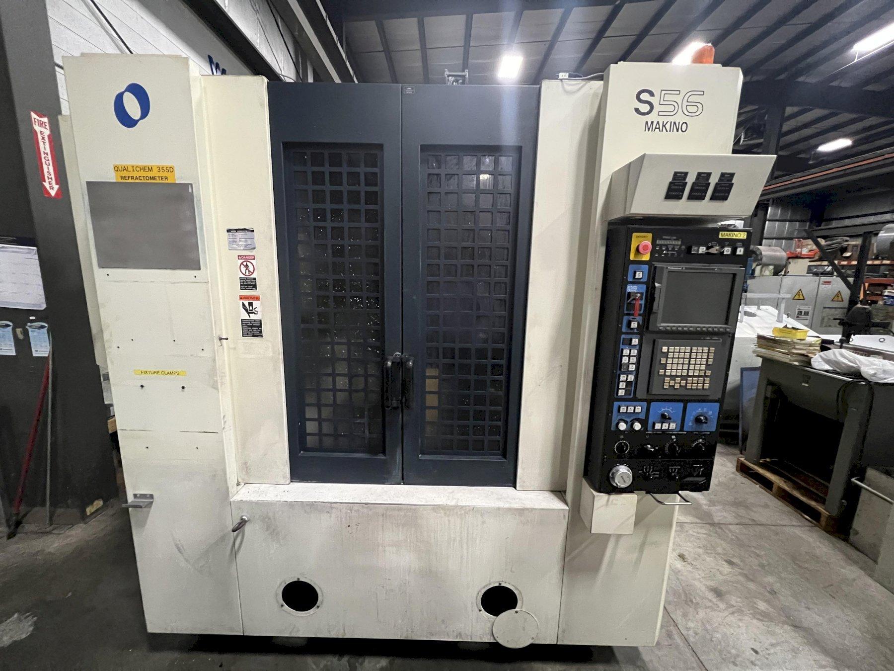MAKINO VERTICAL MACHINING CENTER, MODEL S56, 20000 RPM SPINDLE, 2005