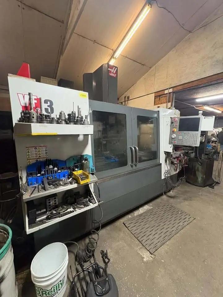 HAAS VF-3 CNC VERTICAL MACHINING CENTER