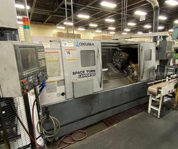 Okuma Space Turn LB-3000EX C-1000  CNC Lathe, 2013