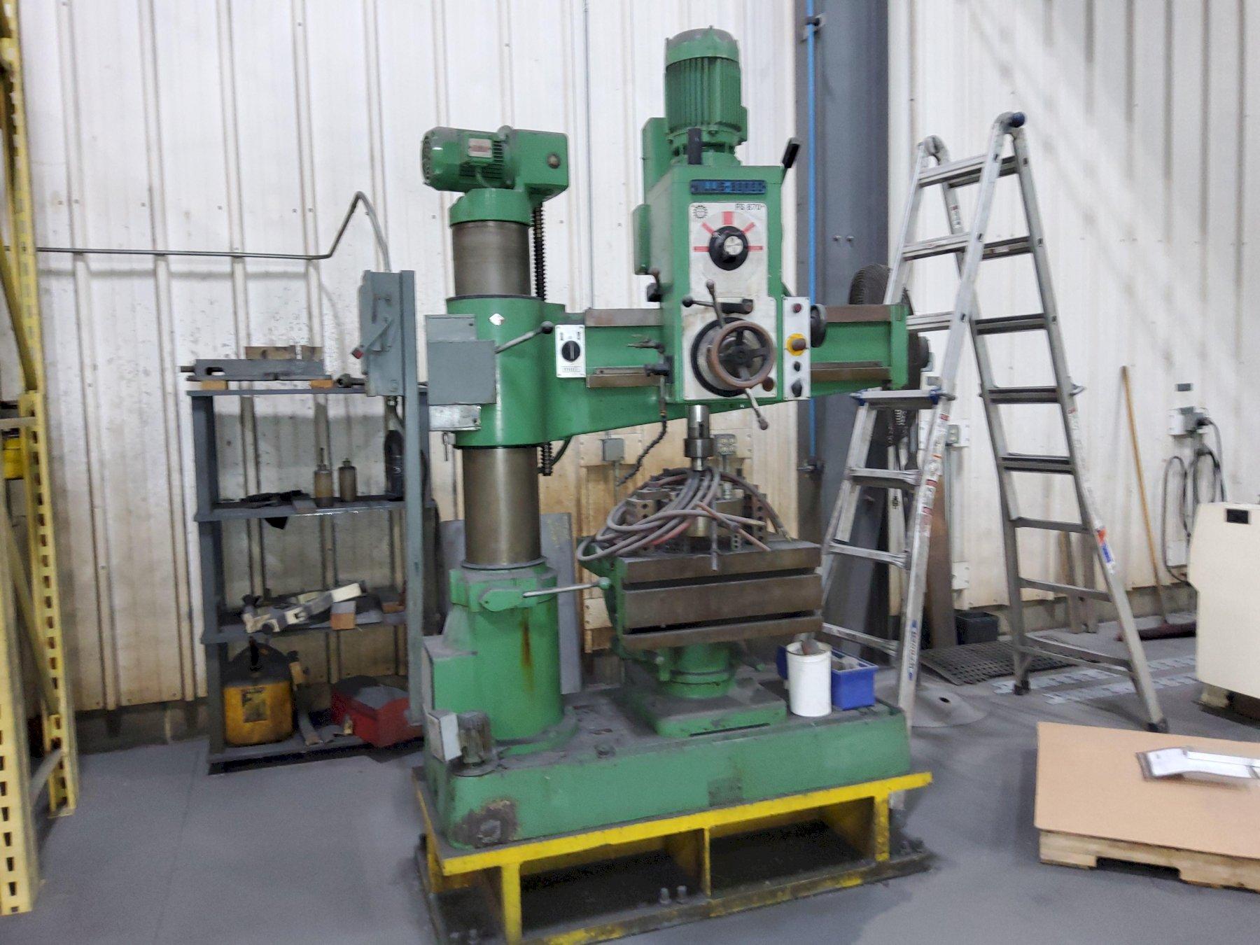WILLIS BERGO RADIAL ARM DRILL: YOBRO #25326