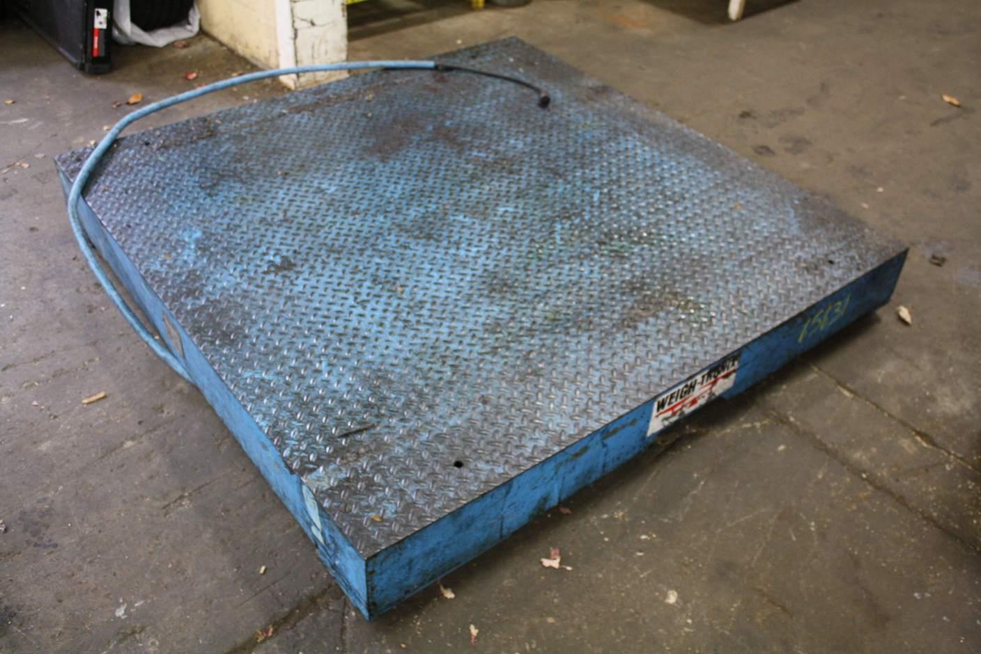 20,000 LB X 36' X 36' PLATFORM SCALE W/DIGITAL DISPLAY: STOCK #65631