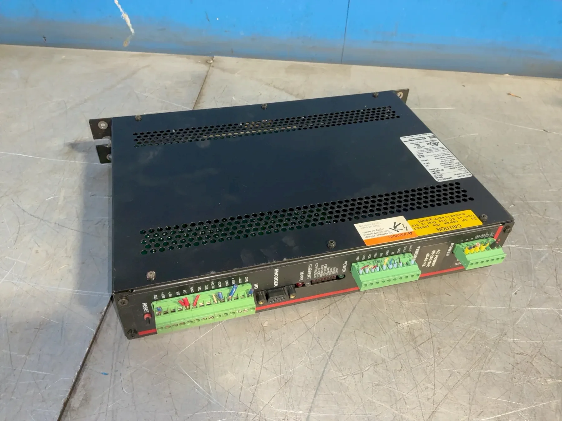 MTS SYSTEMS CORPORATION 5 AMPS SERVO AMPLIFIER   -  MPA-03-154