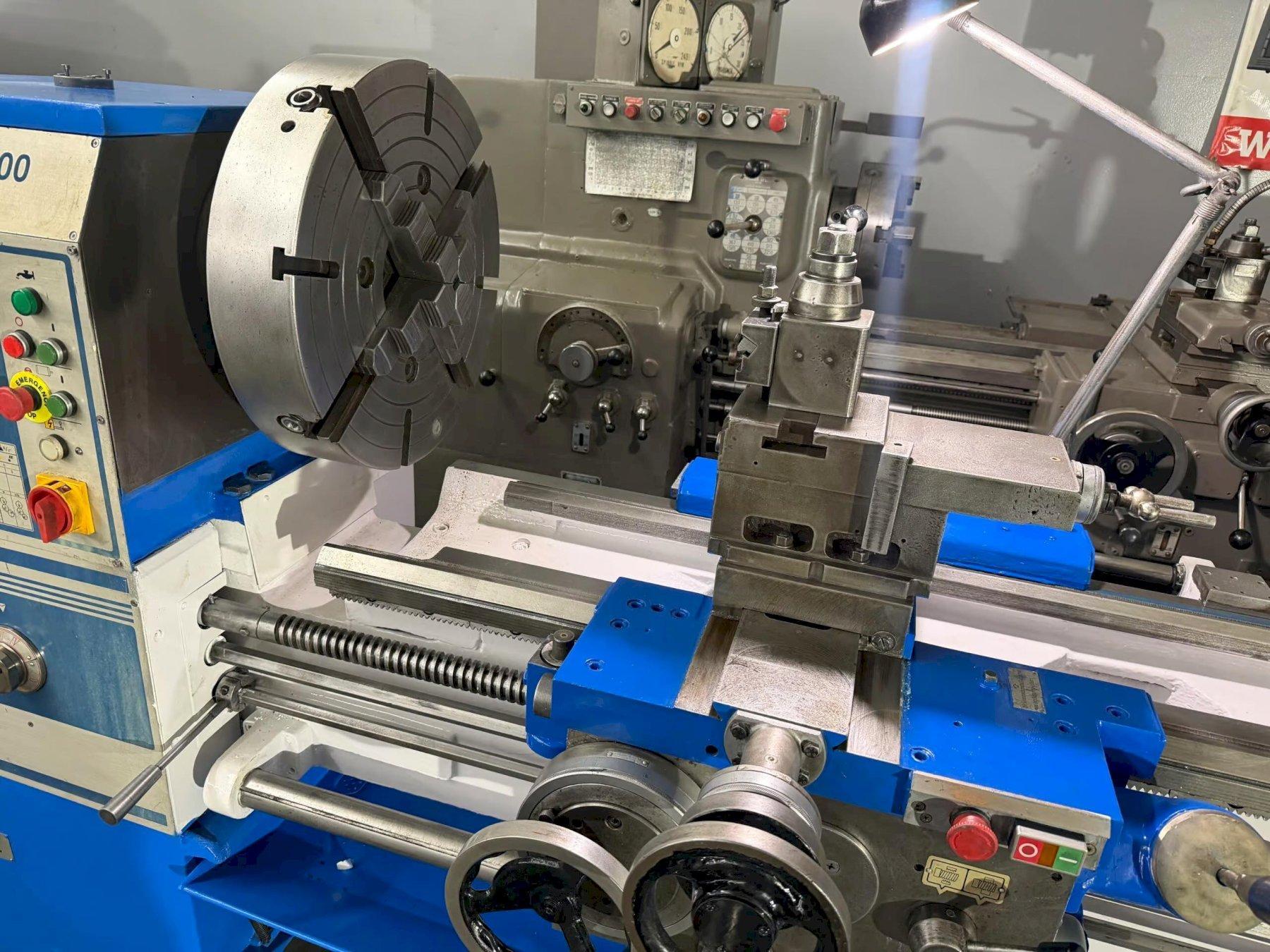 1 - PREOWNED KNUTH ENGINE LATHE, MODEL #: SINUS 330/2000, S/N: 001141