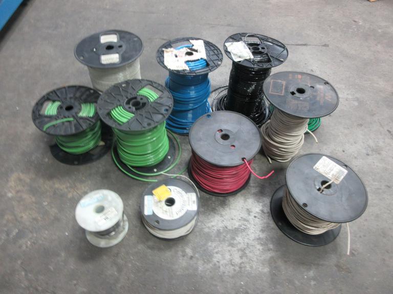 Spools of Electrical Wire- Auction Item