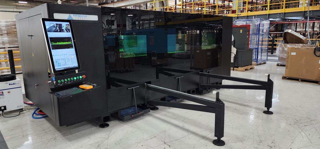 3000 Watt Full Spectrum VLF Fiber Laser, 2025 – 5′ x 10′ Table