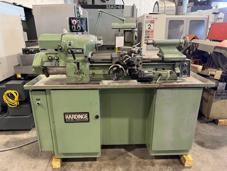 HARDINGE HLV-H-EM SUPER PRECISION TOOL ROOM LATHE INCH/METRIC