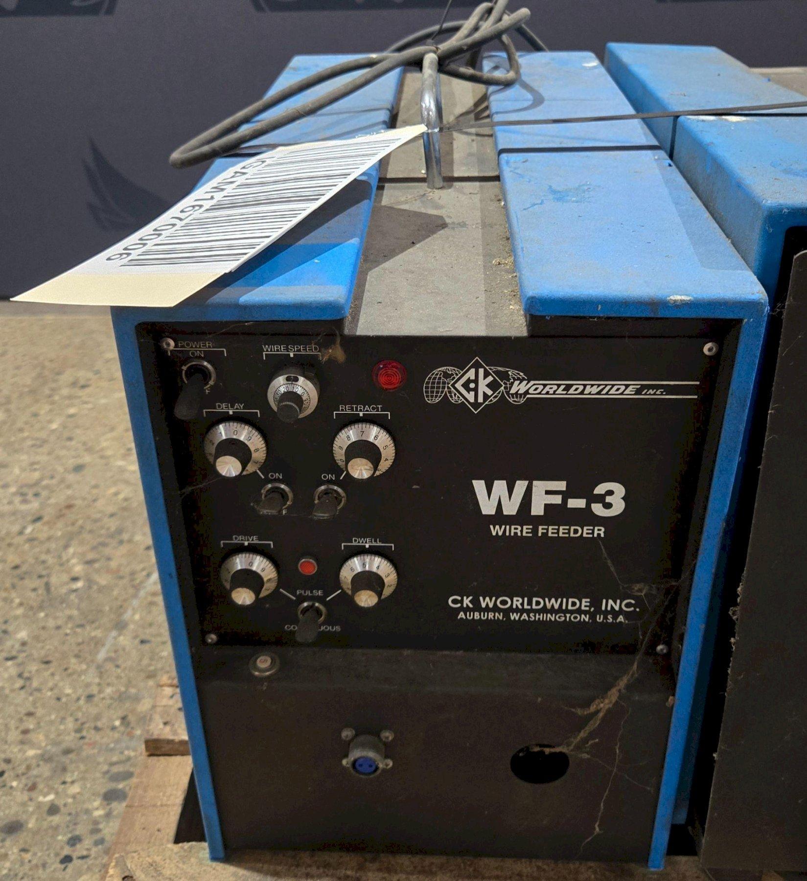CK WORLDWIDE WF-3 WIRE FEEDER USED
